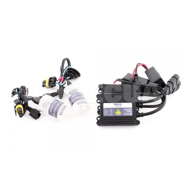 Комплект ксенона Н1 35W 12V (P14.5s) 4300K +Super Slim Ballast BREVIA (15142)