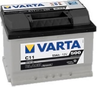 Аккумулятор автомобильный 53Ач 500А "+" справа VARTA