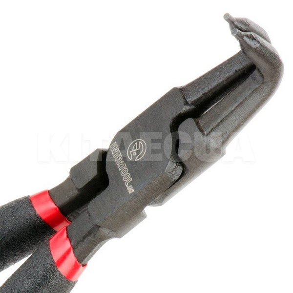 Набір щипців для зняття/установки стопорних кілець фосфатовані 180 мм Intertool (HT-7015) - 7