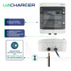 Зарядка для електромобіля Type 2 22 кВт 32А 3-фази Power WIFI UACHARGER (CHC-PWWF222223-21-8)