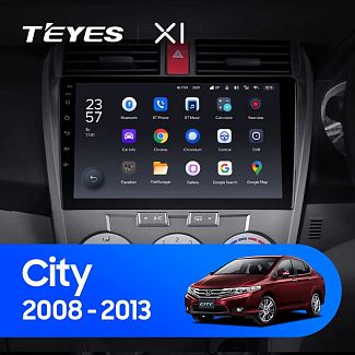 Штатна магнітола X1 2+32Gb 10" Honda City 2008-2013 Teyes