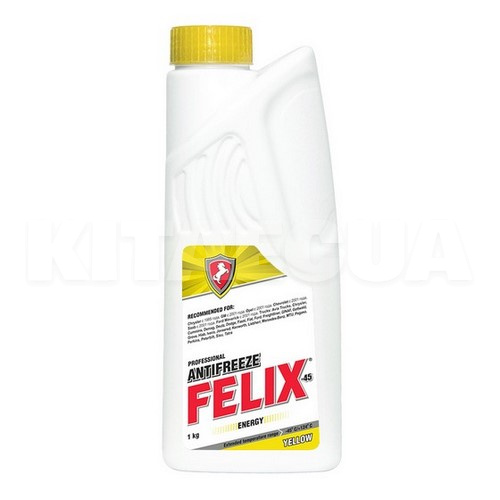 Антифриз желтый 1кг G12+ -40ºС FELIX (430206026)