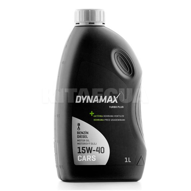 Олія моторна мінеральна 1л 15W-40 Turbo PLUS 4-тактне DYNAMAX (501613)