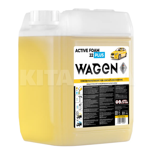 Активная пена Active Foam 22 Plus 22кг концентрат WAGEN (724038)