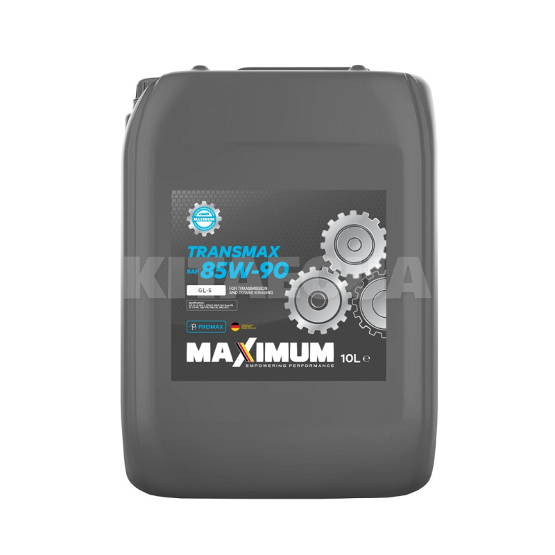 Масло трансмиссионное минеральное 10л 80W-90 Trans Max TAD17I GL-5 MAXIMUM (MAXIMUM Trans Max 85W90 GL-5_10л)