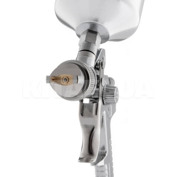 Краскопульт пневматический HVLP 1.3мм 3 бар бачок 1000мл Intertool (PT-0107-INTERTOOL) - 2