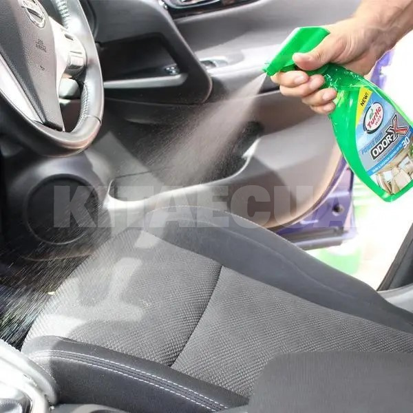 Очиститель обивки салона 500мл для удаления неприятных запахов Turtle Wax (52896) - 2