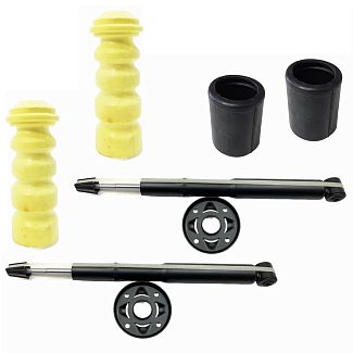 Комплект амортизаторів задніх (газомасляні) KLM Autoparts