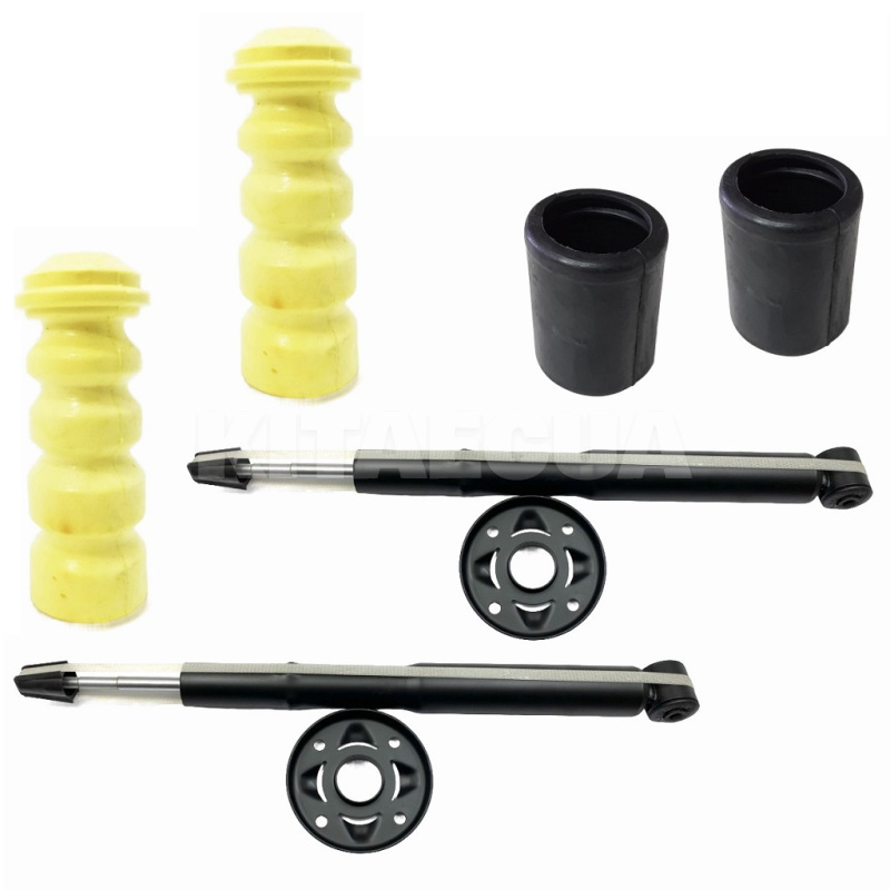 Комплект амортизаторів задніх (газомасляні) KLM Autoparts (A11-2915010BA-A11-2911033-A11-2911037-GM-K)