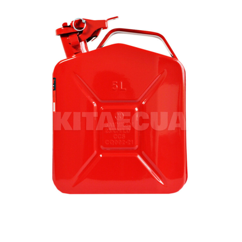Каністра вертикальна 5л червона металева з антикорозійною обробкою MAXION (MXAC-LDYGL5)