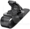 Автомобільний тримач для окуляр Baseus Platinum Vehicle eyewear clip (clamping type) Black BASEUS (ACYJN-B01)