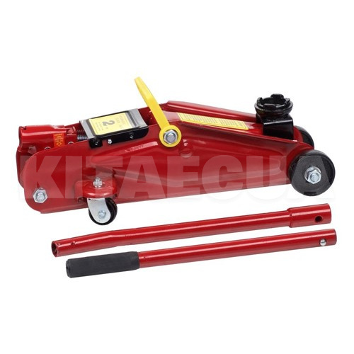 Домкрат гідравлічний підкатний з сертифікацією до 2т (135мм-335мм) CARFACE (DO CF23390)