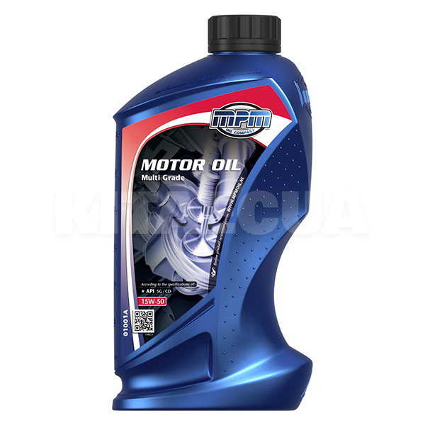 Масло моторное минеральное 1л 15W-50 MPM (MPM 01001A)