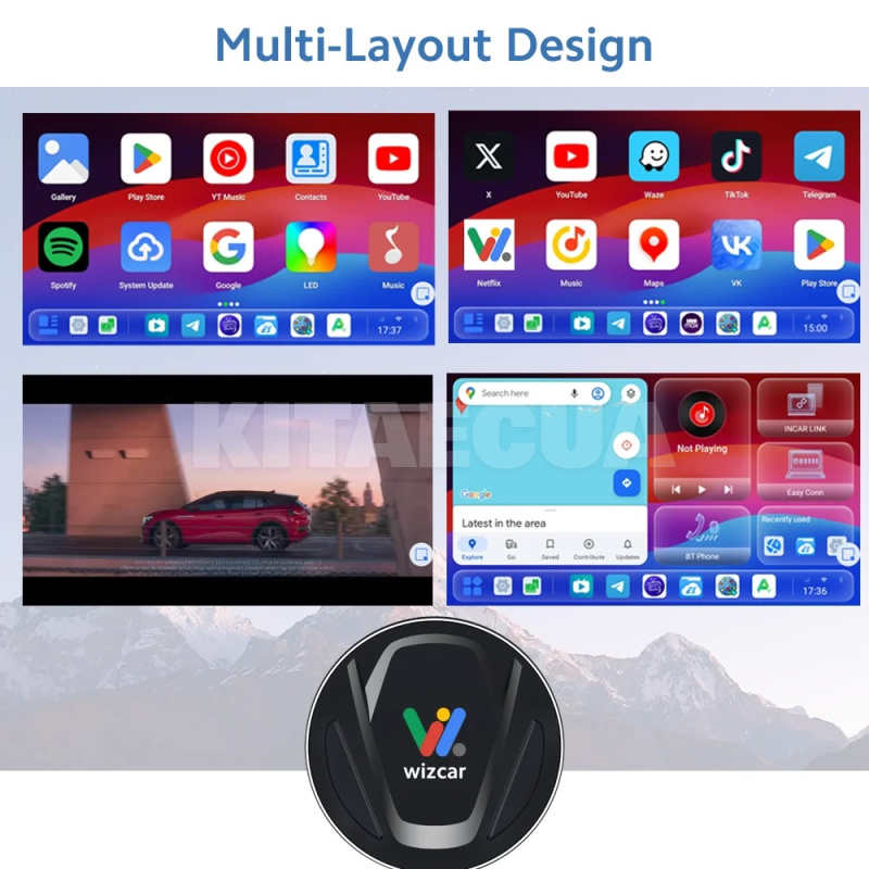 Приставка CarPlay M3 4/64 WizCar (WC-M3) - 3