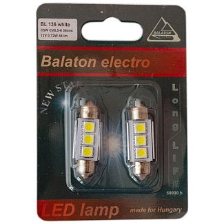 LED лампа для авто BL-136 SV8.5 5W (комплект) BALATON