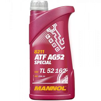 Масло трансмісійне синтетичне 1л (в ГУР) ATF AG55 Mannol