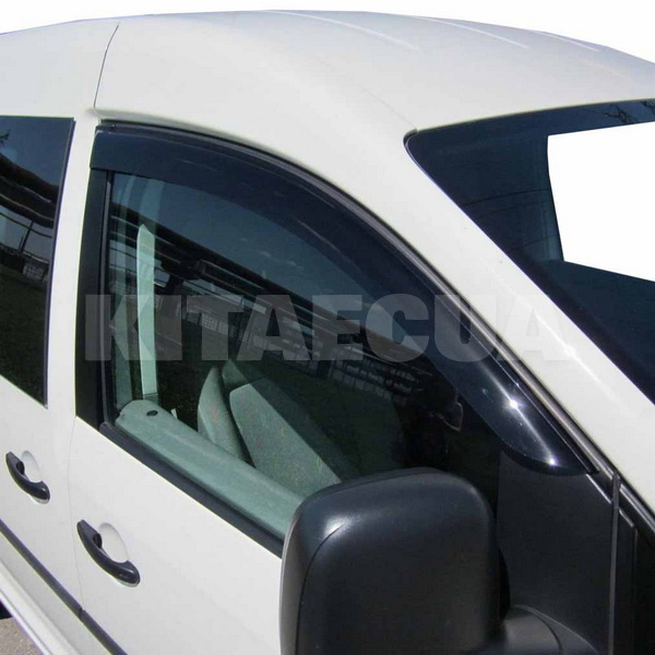 Дефлекторы окон (ветровики) на Volkswagen Caddy (2004-2010) 2 шт. DDU (dd008) - 4