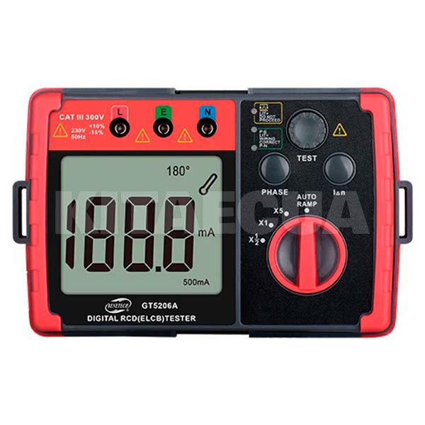 Цифровой тестер УЗО BENETECH (GT5206A)