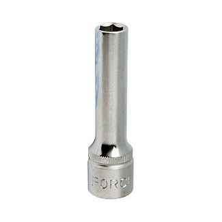 Головка торцевая 6-гранная удлиненная 6 мм 3/8" 63 мм FORCE