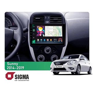 Штатная магнитола PRO 10464 4+64 Gb 10 Nissan Sunny (руль слева) 2014-2019 (F1) SIGMA4car