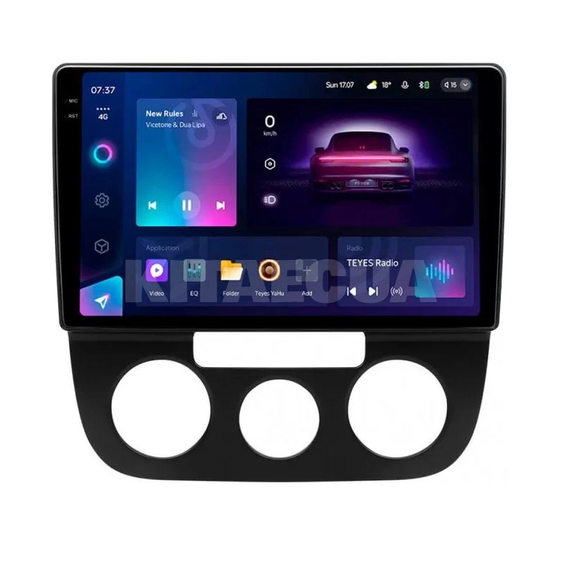 Штатна магнітола CC3 2k 4+32Gb 10" Volkswagen Jetta 5 2005-2010 (F1) Teyes (36641)