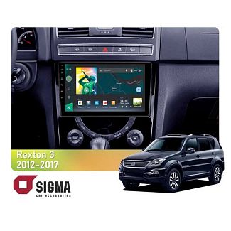 Штатна магнітола X9232 2+32 Gb 9" SsangYong Rexton Y290 3 2012-2017 SIGMA4car