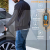 Зарядка для электромобиля 7.4 кВт 32A 1-фаза Type Tesla (американское авто) Wi-Fi Lion King FEYREE (FY7-32-1PH-TS-K8)