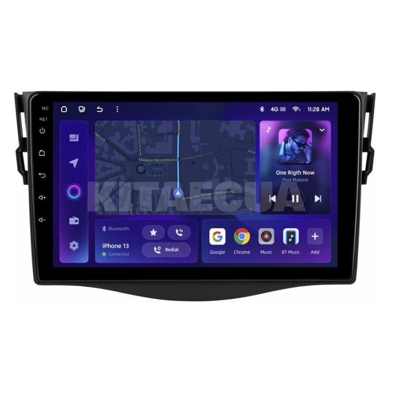 Штатна магнітола MOSS M3 4+32 ГБ 9" Toyota RAV4 3 XA30 2005-2016 AMS (50732)