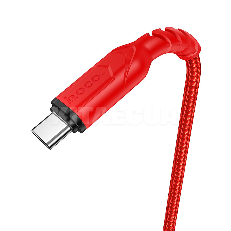 Кабель USB - Type-C 3A X59 1м красный HOCO (6931474744937) - 2