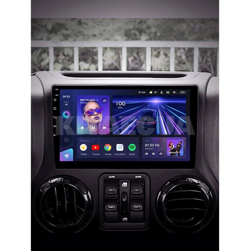 Штатная магнитола CC3L 4+32Gb 10" Jeep Wrangler 3 JK 2010-2017 (L14)(L1) Teyes (43067) - 2