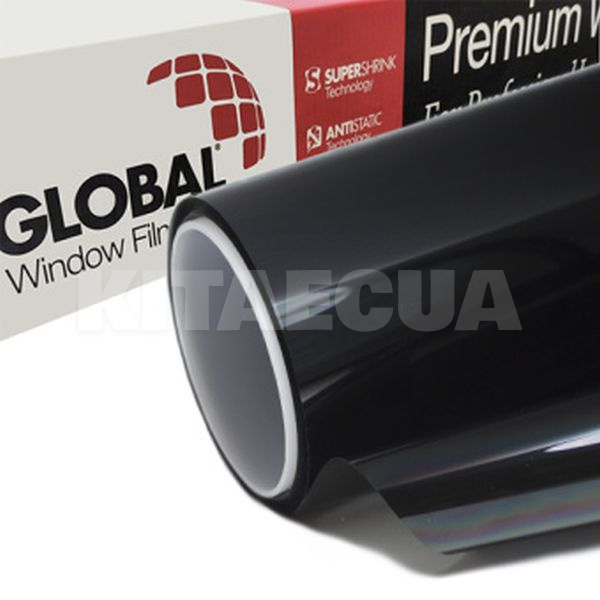Тонувальна плівка PREMIUM 1.524x30.48 5% пофарбована GLOBAL (QDP_Carbon_05-1,524х)