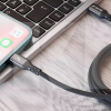 Кабель Type-C Lightning 27W 2м ReGen Silicone черный PROOVE (580840001)
