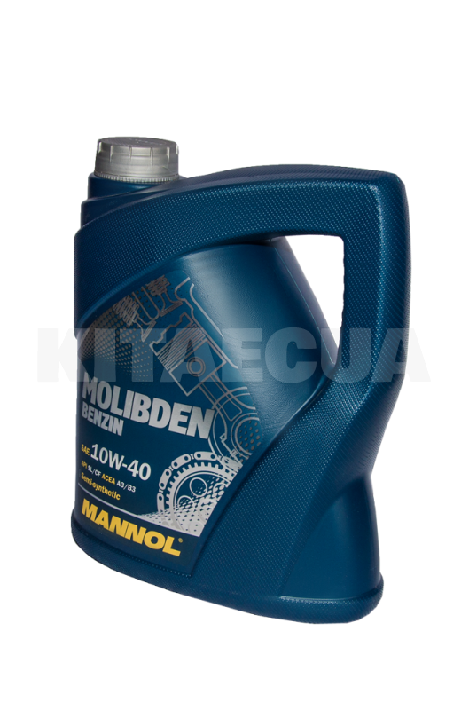 Масло моторне Напівсинтетичне 4л 10W-40 Molibden Mannol (MN7505-4) - 3