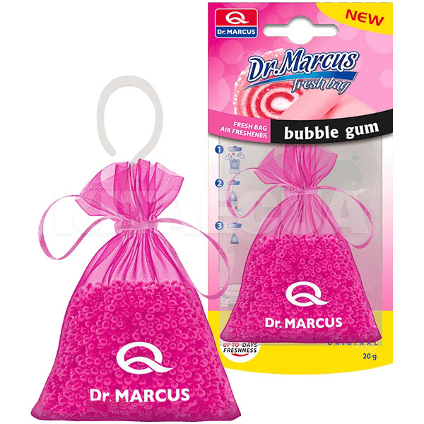 Ароматизатор "жвачка" FRESH BAG Bubble Gum Dr.MARCUS (Bubble-Gum)