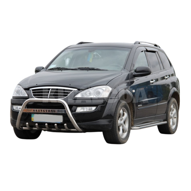 Кенгурятник WT004 SsangYong Actyon 2005-2018 нержавеющая сталь CAN (ddd1656) - 3