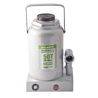 Домкрат гідравлічний пляшковий до 50т (285мм-465мм) телескопічний BELAUTO