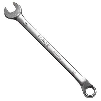 Ключ рожково-накидний 10 мм х 160 мм кут 75° FORCE