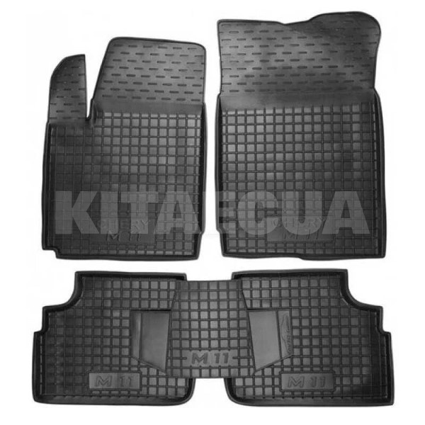 Комплект ковриков в салон Chery M11 2008- AVTO-GUMM на CHERY M11 (1000245)