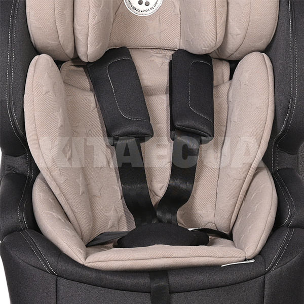 Автокресло детское Andromeda i-Size Isofix Cameo Rose Stars 9-36 кг Lorelli (10071442148) - 6