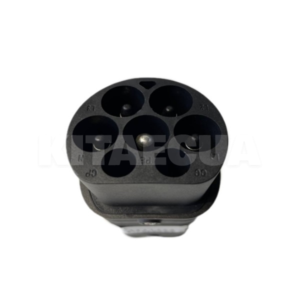 Перехідник 22 квт 32А 3-фази TYPE 2 (станція) - GB/T AC (китайське авто) із замком (1689) - 3