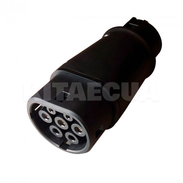 Переходник 7.4 кВт 32А 1-фаза Type 1 (станция) - Type 2 (европейское авто) Duosida (20530)