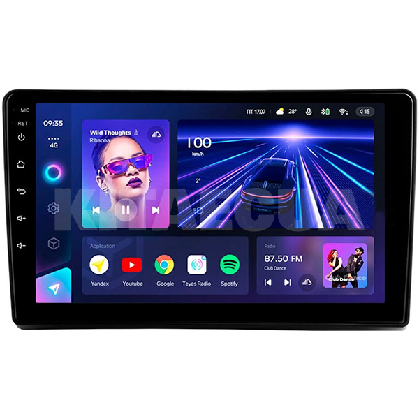 Штатна магнітола CC3 4+32 Gb 9" Opel Astra H 2004-2014 Teyes (46817)
