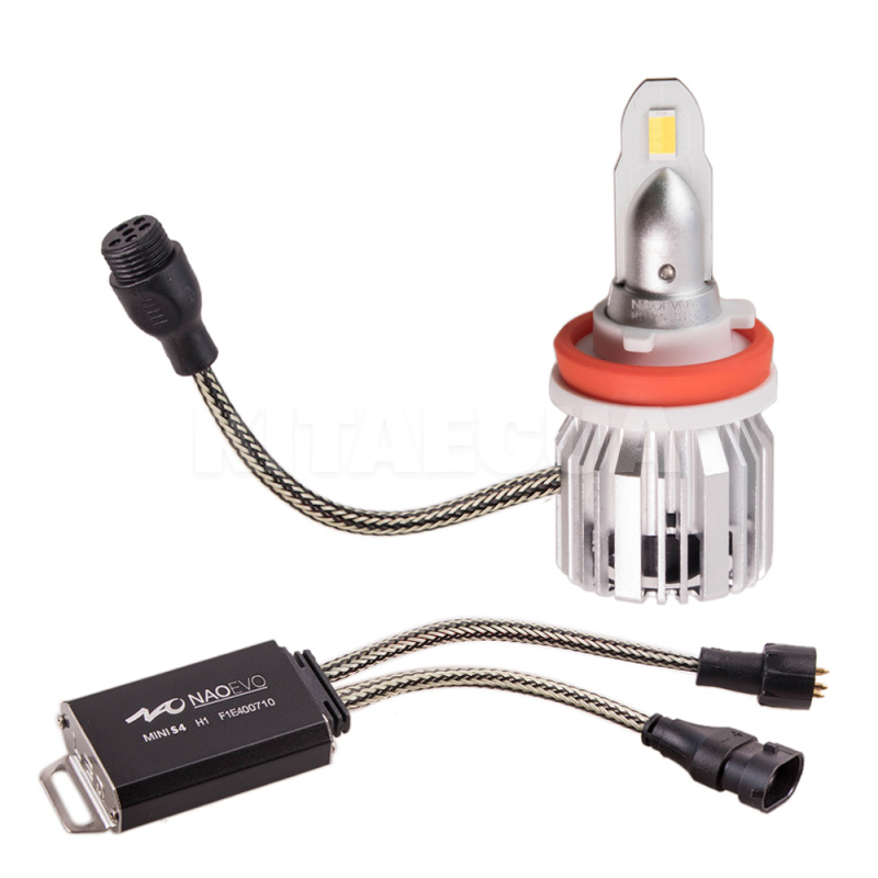 LED лампа для авто S4 H8 H9 H11 H16 30W 6500K (комплект) PULSO (S4-H8-H9-H11-H16) - 4