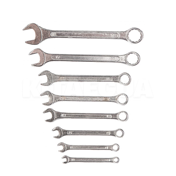 Набор ключей комбинированных 8 предметов 6-19 мм Top Tools (35D356)