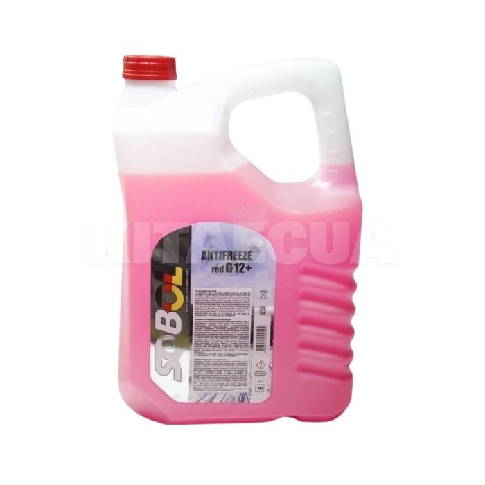 Антифриз красный 10л g12+ -30 °с SOBOL (7745)
