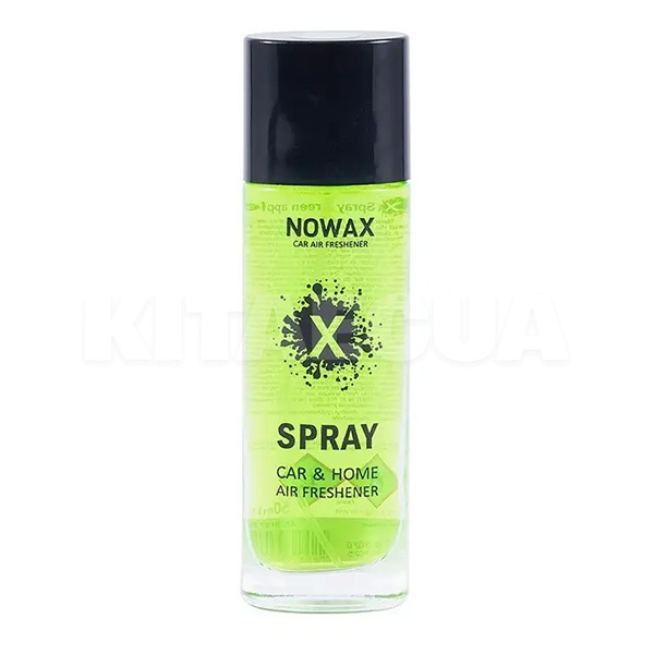 Ароматизатор "зелёное яблоко" 50мл X Spray Green apple NOWAX (NX07765)