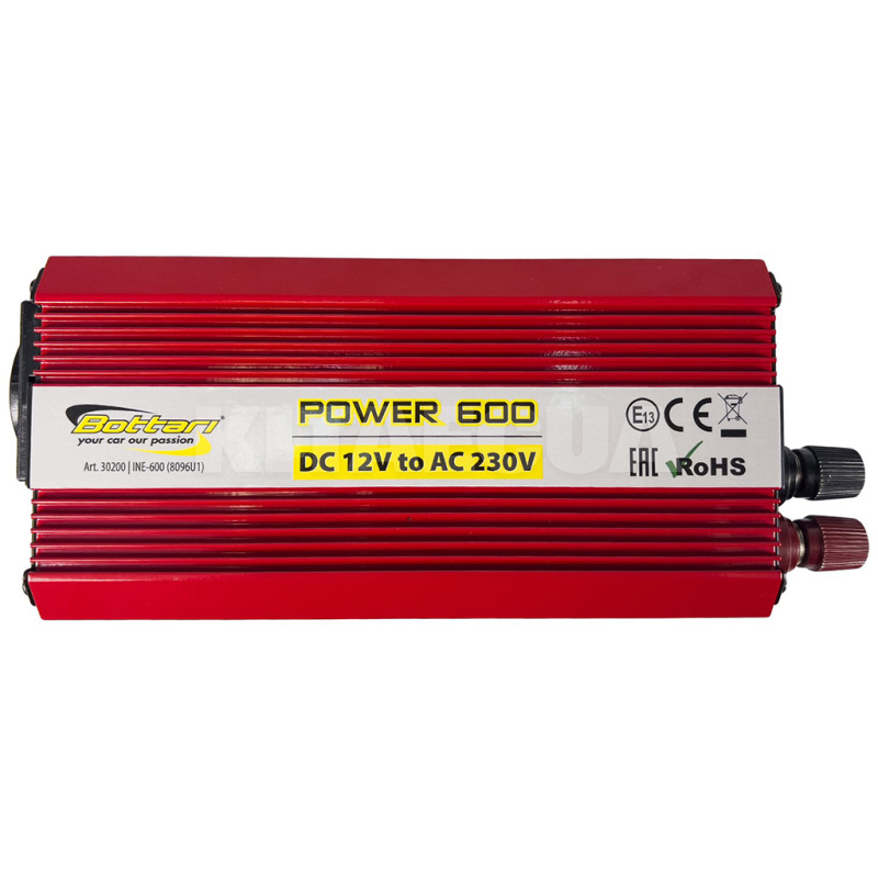 Інвертор 12-220В 600Вт POWER-600 BOTTARI (30200-IS)