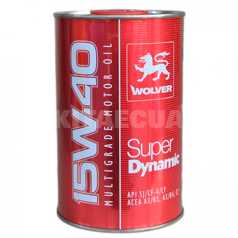 Олія моторна мінеральна 1л 15W-40 Super Dynamic WOLVER (4260360941139-WOLVER)