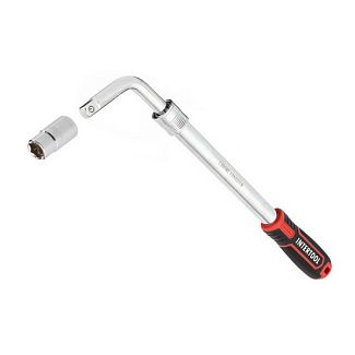 Ключ балонный l-образный телескопический 7/19 1/2" Cr-V STORM Intertool