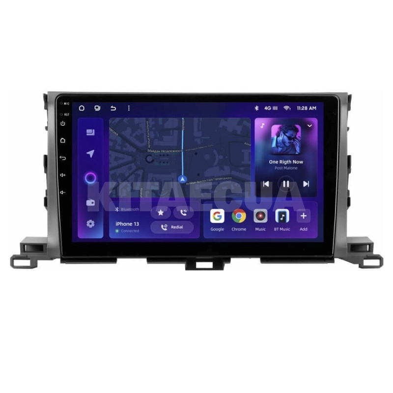Штатна магнітола MOSS M3 4+32 ГБ 10" Toyota Highlander 3 XU50 2013-2018 (L1) AMS (50910)
